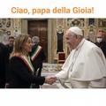 Papa Francesco, il ricordo della Sindaca di Andria