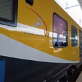 Decaro e Piemontese alla stazione di Andria Sud per inaugurazione servizi domenicali e festivi di Ferrotramviaria