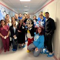 Uova di cioccolato ai piccoli pazienti, Fidelis Andria in visita alla Pediatria del "Bonomo "