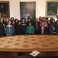 Gli alunni della scuola  "Vaccina " incontrano il vescovo Mansi