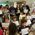 Tanti libri donati per l'iniziativa "Aiutaci a crescere, regalaci un libro "