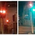 Semaforo guasto tra via Barletta e viale Orazio