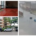 Piogge e temporali: tromba d'aria e strade piene d'acqua ad Andria