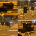 Battaglia la notte di Capodanno al quartiere Europa: rifiuti e danneggiamenti lungo via Ospedaletto