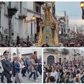 In migliaia ad accompagnare il simulacro della Madonna dell'Altomare