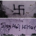 Scritte inneggianti al nazismo comparse questa mattina nella villa comunale di Andria