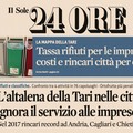 Montaruli: "Aumenti tassa rifiuti ad Andria, Il Sole 24 Ore conferma i dati di Unibat di luglio "