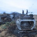 Rinvenute scocche di auto bruciate in contrada Coda di Volpe