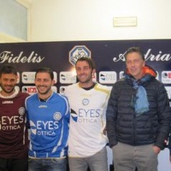 Fidelis Andria: presentati oggi i nuovi cinque giocatori azzurri