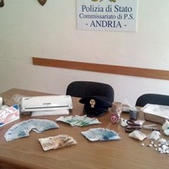 Un latitante, droga e soldi: operazione della Polizia di Andria