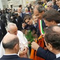 Giorgino e don Agresti dal Papa per la  "Partita della solidarietà "