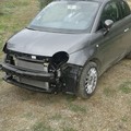 Ritrovata auto semi cannibalizzata: in fuga i ladri