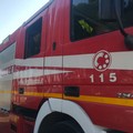 Incendio in una abitazione in via Imperatore Costantino: stabile inagibile