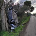 Grave incidente stradale ad Andria su via Canosa, automobilista in codice rosso al "Bonomo "