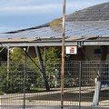 Forte vento ad Andria, scoperchiata una parte del tetto del Palazzetto dello Sport