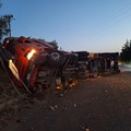 Incidente sulla Andria-Bisceglie, ferito il conducente di un'autocisterna