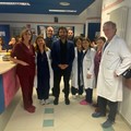 Il Questore della Bat in visita alla pediatria del Bonomo di Andria