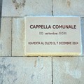 Riaperta al culto la Cappella Comunale del Cimitero di Andria
