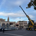Arriva il Natale ad Andria ed ecco i primi scatti dell'allestimento in piazza