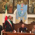 Scambio di auguri natalizi presso Palazzo di Città