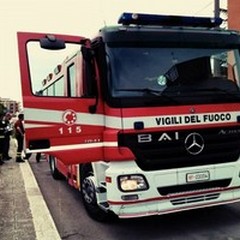 Mezzo ettaro in fiamme nelle campagne andriesi