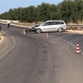 Auto contro guard-rail sulla ex S.P. 13 "Andria - Bisceglie "