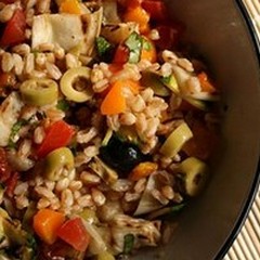 Insalata di farro e verdure