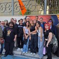 Studenti di Andria realizzano a Trani un murales per Giovanni Falcone e le vittime delle mafie
