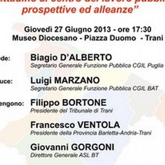 Un convegno per parlare di lavoro pubblico