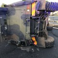 Mezzo militare si ribalta sull'Andria Barletta: tre militari feriti ricoverati al "Bonomo " di Andria