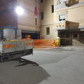 Caduta di calcinacci dai cornicioni di alcune palazzine di via Indipendenza ad Andria