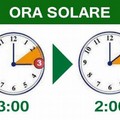 Ritorna l'ora solare, stanotte lancette indietro di un'ora