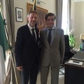 Il console dell'Ucraina a Napoli incontra il Prefetto Sensi ed il Presidente della Provincia Giorgino