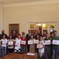 I nuovi pionieri della Protezione Civile a Palazzo di Città