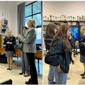 La Polizia di Stato si presenta ai giovani liceali del  "Carlo Troya "