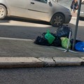 Anno nuovo ma permangono le vecchie usanze: piazzetta di via Annunziata trasformata in piccola discarica