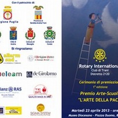 L'Arte della Pace: il Rotary di Trani premia le Scuole della BAT