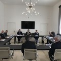 Il Questore Bisogno nella Bat per la sua riunione di coordinamento con le FF.OO.