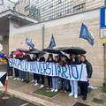 Nuovo ospedale. Sit in di Gioventù nazionale: «Sì al polo universitario!»