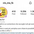 Cresce il progetto andriese "CiòMaFè ", la pagina Instagram per tutti gli eventi in città