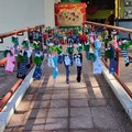 Il plesso  "Falcone " del circolo Rosmini di Andria protagonista della Giornata dei Calzini Spaiati