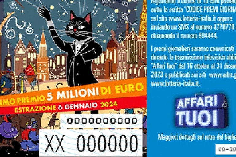 biglietto lotteria italia