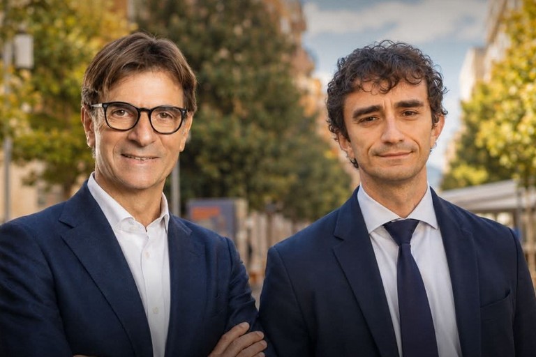 Sabino Napolitano con Galeazzo Bignami
