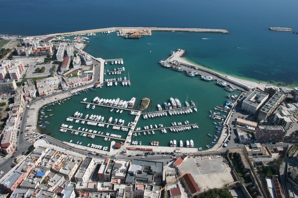 Bisceglie dall'alto