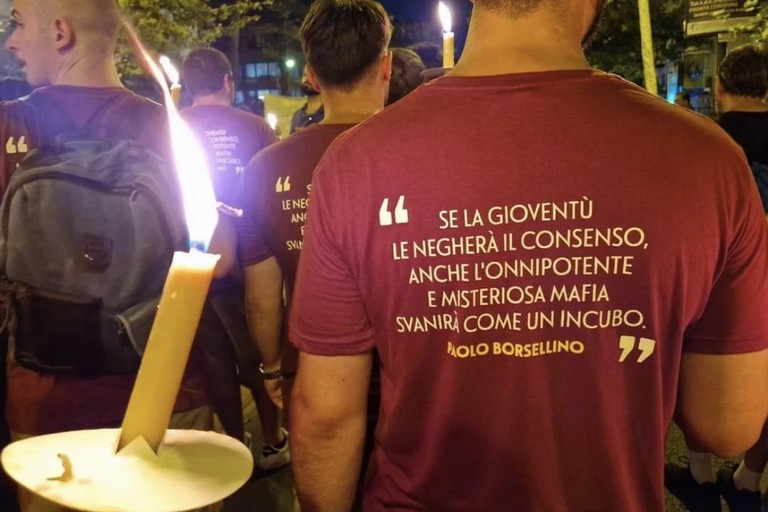 Da Andria alla commemorazione Borsellino gioventù nazionale