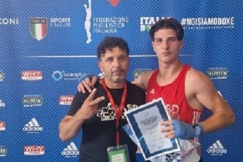 da sx Francesco Palumbo con Nicolò Bernocco