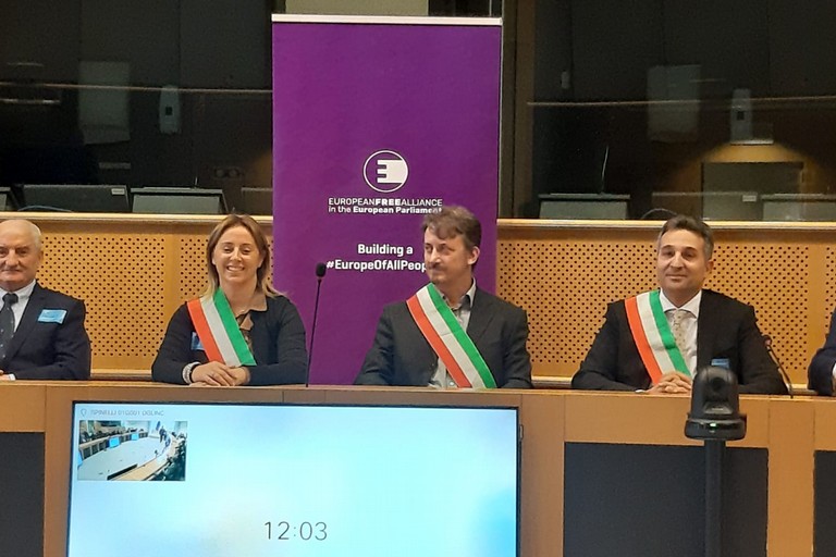 Sindaco Bruno al ritorno dalla missione a Bruxelles