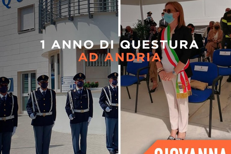 Primo anniversario Questura della Bat