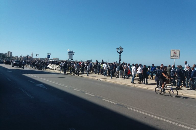 manifestazione dei mercatali ambulanti