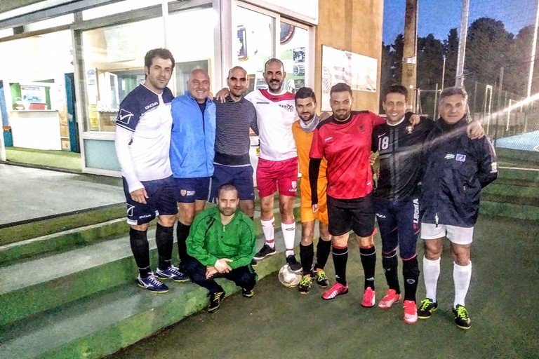 squadra di calcio dei dipendenti della Asl/Bt